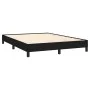 Box spring bed with black fabric mattress 140x200 cm by , Beds and slatted bases - Ref: Foro24-3140219, Price: 449,16 €, Disc...