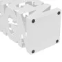White square steel umbrella stand, 48.5 cm, cane holder by vidaXL, umbrella stands - Ref: Foro24-242467, Price: 30,99 €, Disc...