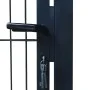 Individual 2D fence gate anthracite gray 106x230 cm by vidaXL, garden gates - Ref: Foro24-141745, Price: 209,50 €, Discount: %