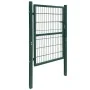 Green individual 2D fence gate 106x210 cm by vidaXL, garden gates - Ref: Foro24-141751, Price: 205,74 €, Discount: %