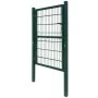 Green individual 2D fence gate 106x210 cm by vidaXL, garden gates - Ref: Foro24-141751, Price: 205,74 €, Discount: %