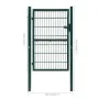 Green individual 2D fence gate 106x210 cm by vidaXL, garden gates - Ref: Foro24-141751, Price: 205,74 €, Discount: %