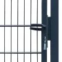 Cancel individual 2D anthracite grey fence panel 106x190 cm by vidaXL, garden gates - Ref: Foro24-141743, Price: 207,64 €, Di...