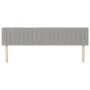 Kopfteile 2 Einheiten aus hellgrauem Stoff 80x5x78/88 cm von , Kopf- und Fußteile - Ref: Foro24-346256, Preis: 55,67 €, Rabat...