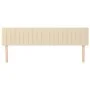 Headboards 2 units of cream-colored fabric 80x5x78/88 cm by , Headboards and footboards - Ref: Foro24-346261, Price: 62,10 €,...