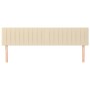 Kopfteile 2 Einheiten aus cremefarbenem Stoff 80x5x78/88 cm von , Kopf- und Fußteile - Ref: Foro24-346261, Preis: 63,94 €, Ra...