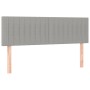 Kopfteile 2 Einheiten hellgrauer Stoff 72x5x78/88 cm von , Kopf- und Fußteile - Ref: Foro24-346242, Preis: 63,75 €, Rabatt: %
