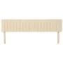 Headboards 2 units of cream-colored fabric 100x5x78/88 cm by , Headboards and footboards - Ref: Foro24-346289, Price: 76,59 €...