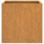 Jardinera de acero corten 32x30x29 cm de , Maceteros y jardineras - Ref: Foro24-821547, Precio: 35,10 €, Descuento: %
