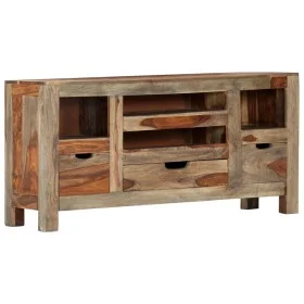 Sideboard aus massivem grauem Palisanderholz, 100 x 30 x 50 cm von , Sideboards - Ref: Foro24-247751, Preis: 223,60 €, Rabatt: %