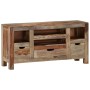 Sideboard aus massivem grauem Palisanderholz, 100 x 30 x 50 cm von , Sideboards - Ref: Foro24-247751, Preis: 226,91 €, Rabatt: %