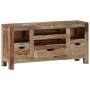 Solid gray sheesham wood sideboard 100x30x50 cm by , Sideboards - Ref: Foro24-247751, Price: 223,60 €, Discount: %