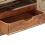 Aparador de madera maciza de sheesham gris 100x30x50 cm de , Aparadores - Ref: Foro24-247751, Precio: 226,79 €