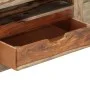Aparador de madera maciza de sheesham gris 100x30x50 cm de , Aparadores - Ref: Foro24-247751, Precio: 223,58 €, Descuento: %