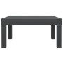 Lounger with anthracite gray PP cushions by , Loungers - Ref: Foro24-364723, Price: 179,95 €, Discount: %