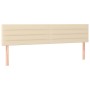 Kopfteile 2 Einheiten aus cremefarbenem Stoff 80x5x78/88 cm von , Kopf- und Fußteile - Ref: Foro24-346163, Preis: 67,99 €, Ra...