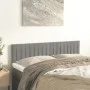 Cabeceros 2 unidades terciopelo gris claro 72x5x78/88 cm de , Cabeceros y pies de cama - Ref: Foro24-346250, Precio: 62,22 €,...