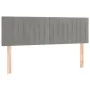 Cabeceros 2 unidades terciopelo gris claro 72x5x78/88 cm de , Cabeceros y pies de cama - Ref: Foro24-346250, Precio: 62,22 €,...