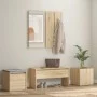 Flurmöbel-Set aus Sonoma-Eichensperrholz von , Kleiderschränke - Ref: Foro24-3082065, Preis: 133,16 €, Rabatt: %