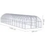 Gallinero de exterior de acero galvanizado 3x12x2 m de , Jaulas y habitáculos para animales pequeños - Ref: Foro24-3095468, P...