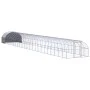 Galvanized steel outdoor chicken coop 3x24x2 m by , Cages and habitats for small animals - Ref: Foro24-3095480, Price: 1,00 €...