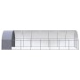 Gallinero de exterior de acero galvanizado 3x8x2 m