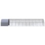 Galvanized steel outdoor chicken coop 3x12x2 m by , Cages and habitats for small animals - Ref: Foro24-3095477, Price: 839,75...