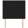 Cabeceros 2 unidades de tela negro 80x5x78/88 cm de , Cabeceros y pies de cama - Ref: Foro24-3116448, Precio: 71,11 €, Descue...