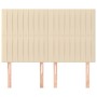Kopfteile 4 Einheiten aus cremefarbenem Stoff 72x5x78/88 cm von , Kopf- und Fußteile - Ref: Foro24-3116573, Preis: 114,32 €, ...