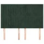 Headboards 4 units dark green velvet 72x5x78/88 cm by , Headboards and footboards - Ref: Foro24-3116621, Price: 118,19 €, Dis...