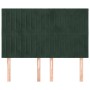 Kopfteile 4 Einheiten dunkelgrüner Samt 72x5x78/88 cm von , Kopf- und Fußteile - Ref: Foro24-3116621, Preis: 114,35 €, Rabatt: %