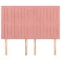 Kopfteile 4 Einheiten rosa Samt 72x5x78/88 cm von , Kopf- und Fußteile - Ref: Foro24-3116623, Preis: 112,98 €, Rabatt: %