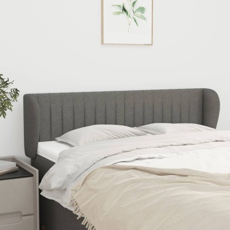 Kopfteil aus dunkelgrauem Stoff, 147 x 23 x 78/88 cm von , Kopf- und Fußteile - Ref: Foro24-3117381, Preis: 82,85 €, Rabatt: %