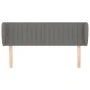 Kopfteil aus dunkelgrauem Stoff, 147 x 23 x 78/88 cm von , Kopf- und Fußteile - Ref: Foro24-3117381, Preis: 79,70 €, Rabatt: %