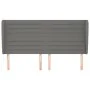 Headboard with dark gray fabric ears 163x23x118/128 cm by , Headboards and footboards - Ref: Foro24-3118103, Price: 119,34 €,...