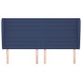Kopfteil mit blauen Stoffohren 163x23x118/128 cm von , Kopf- und Fußteile - Ref: Foro24-3118108, Preis: 115,39 €, Rabatt: %