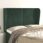 Kopfteil mit dunkelgrünen Samtohren 147x23x118/128cm von , Kopf- und Fußteile - Ref: Foro24-3118245, Preis: 132,81 €, Rabatt: %