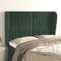 Kopfteil mit dunkelgrünen Samtohren 147x23x118/128cm von , Kopf- und Fußteile - Ref: Foro24-3118245, Preis: 135,51 €, Rabatt: %