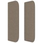 Kopfteil aus taupegrauem Stoff, 163 x 16 x 78/88 cm von , Kopf- und Fußteile - Ref: Foro24-3119016, Preis: 71,86 €, Rabatt: %