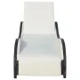Lounger with brown synthetic rattan cushion by vidaXL, Loungers - Ref: Foro24-41974, Price: 238,98 €, Discount: %