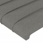 Bettgestell mit Kopfteil aus dunkelgrauem Stoff 160x200 cm von , Betten und Lattenroste - Ref: Foro24-3125147, Preis: 240,27 ...