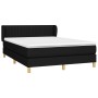 Boxspringbett mit schwarzer Stoffmatratze 140x200 cm von , Betten und Lattenroste - Ref: Foro24-3126967, Preis: 468,10 €, Rab...