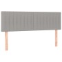 Cama box spring con colchón tela gris claro 140x200 cm de , Camas y somieres - Ref: Foro24-3126965, Precio: 441,72 €, Descuen...