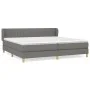 Boxspringbett mit dunkelgrauer Stoffmatratze 200x200 cm von , Betten und Lattenroste - Ref: Foro24-3126990, Preis: 579,13 €, ...