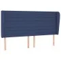 Box spring bed with blue fabric mattress 160x200 cm by , Beds and slatted bases - Ref: Foro24-3128059, Price: 551,46 €, Disco...