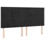 Box spring bed with black velvet mattress 160x200 cm by , Beds and slatted bases - Ref: Foro24-3129281, Price: 554,87 €, Disc...