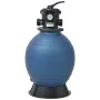 Pool sand filter 6-position valve blue 460 mm by vidaXL, Pool and spa filters - Ref: Foro24-91169, Price: 218,68 €, Discount: %