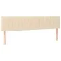 Cama box spring con colchón tela color crema 200x200 cm de , Camas y somieres - Ref: Foro24-3130462, Precio: 593,11 €, Descue...