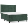 Boxspringbett mit dunkelgrüner Samtmatratze 140x200 cm von , Betten und Lattenroste - Ref: Foro24-3132804, Preis: 517,67 €, R...