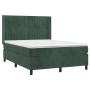 Boxspringbett mit dunkelgrüner Samtmatratze 140x200 cm von , Betten und Lattenroste - Ref: Foro24-3132804, Preis: 517,67 €, R...